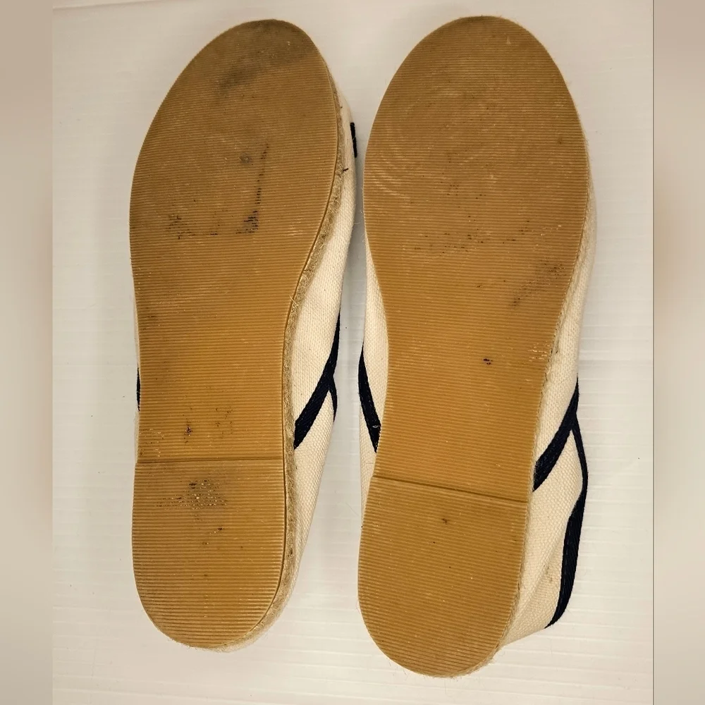 Valentino Red Bow Tie Canvas Espadrilles Size 39